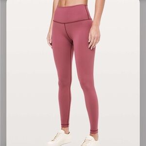 Lululemon Wunder‎ Under High Rise Luxtreme Dusty Rose 2